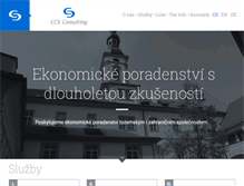 Tablet Screenshot of ccsconsulting.cz